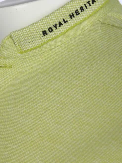 Herren Poloshirt mit Stehkragen