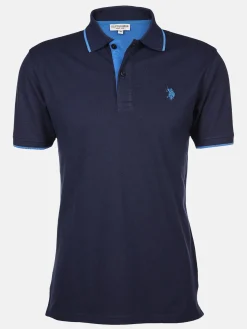 Herren Poloshirt mit Stickerei