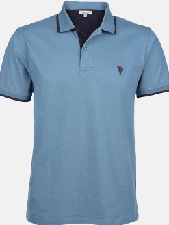 Herren Poloshirt mit Stickerei