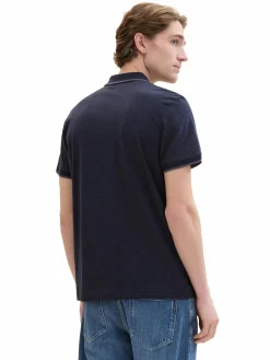 Herren Poloshirt mit Streifen