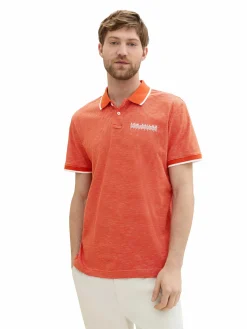 Herren Poloshirt mit Streifen