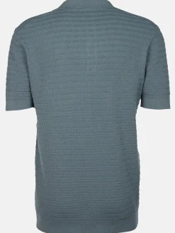 Herren Poloshirt mit Struktur
