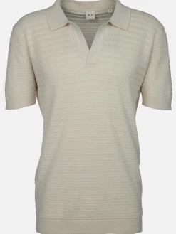 Herren Poloshirt mit Struktur