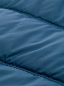 Herren Pufferjacke mit herausnehmbarer Kapuze im Stehkragen