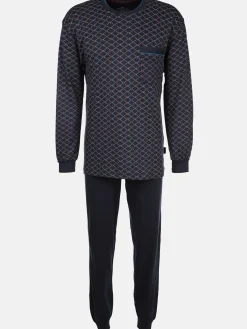 Herren Pyjama mit langem Bein