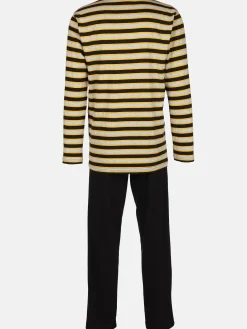 Herren Pyjama mit Streifen