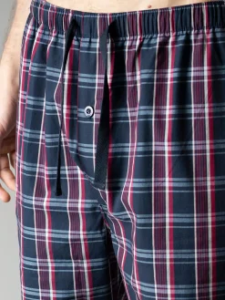 Herren Pyjamahose mit Karos