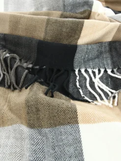 Herren Schal in karierter Optik