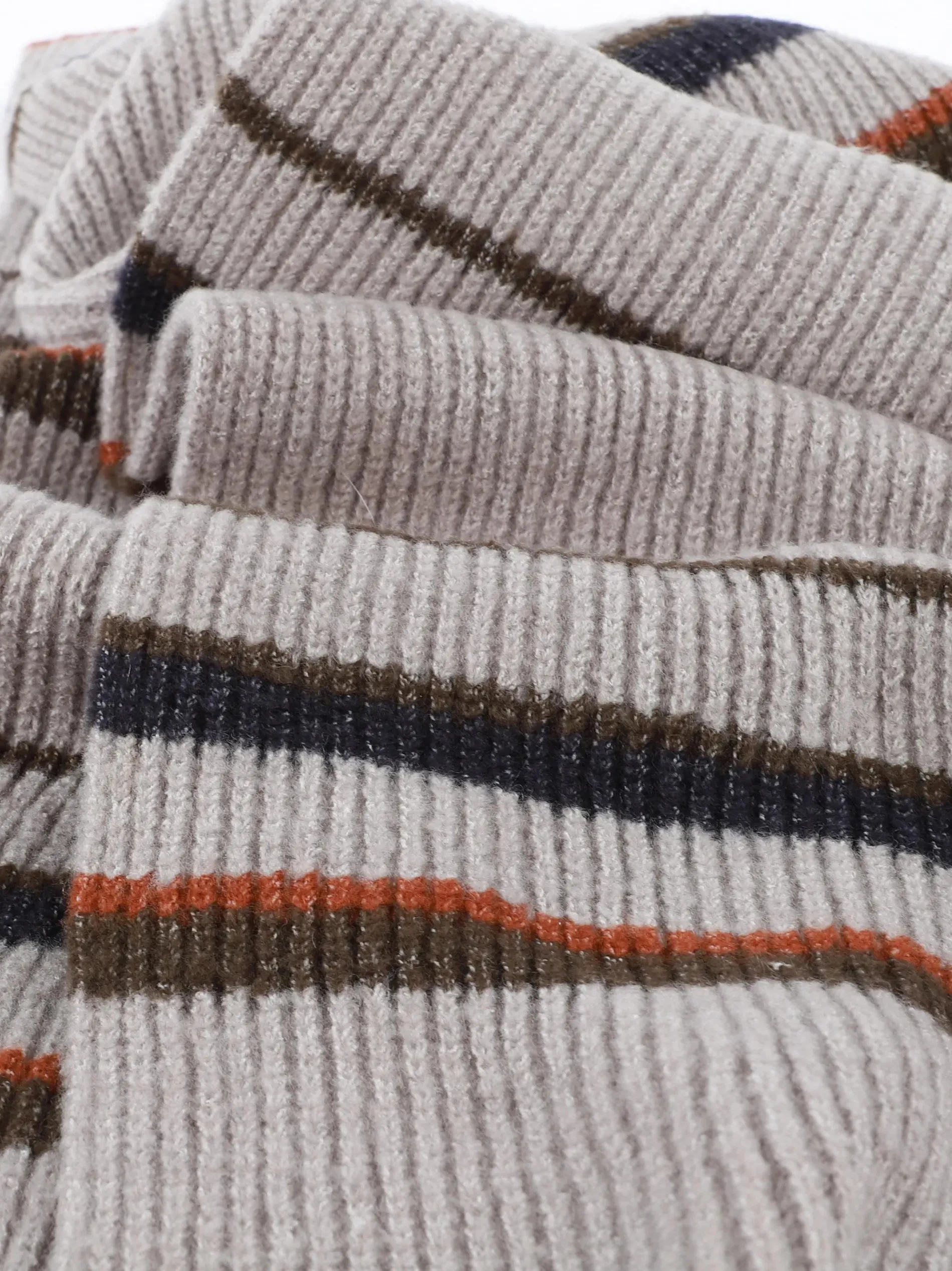 Herren Schal mit Streifen