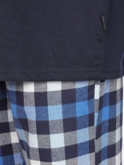 Herren Schlafanzug mit Karos