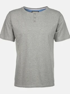 Herren Schlafshirt meliert