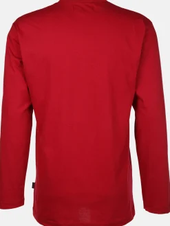 Herren Schlafshirt mit Knopfleiste