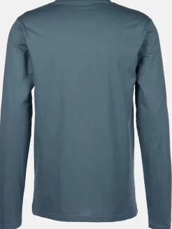 Herren Schlafshirt mit Knopfleiste