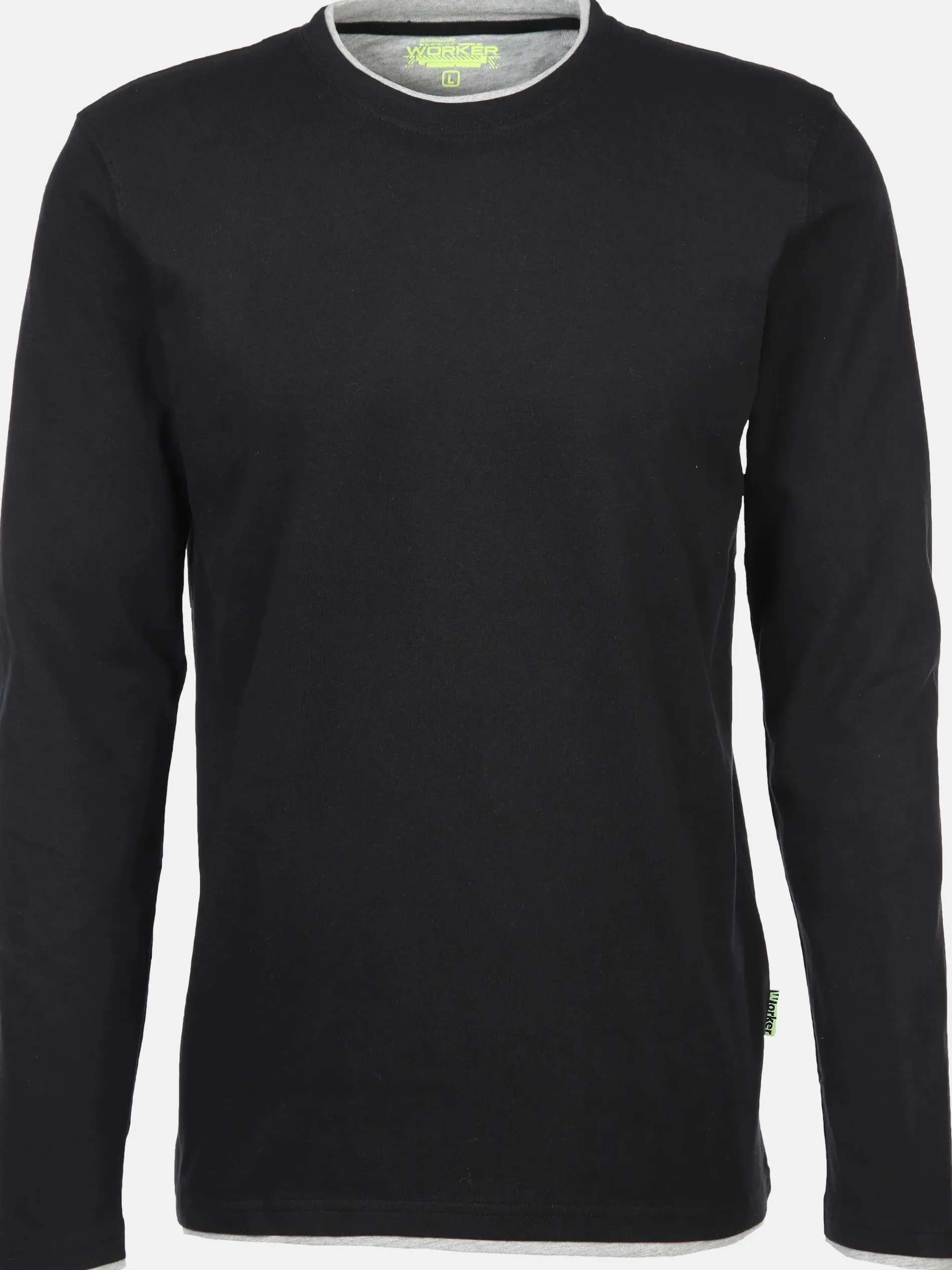 Herren Shirt im 2in1 Look