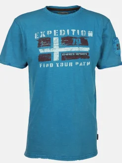 Herren Shirt mit Frontprint