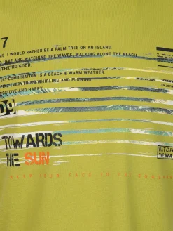 Herren Shirt mit Frontprint