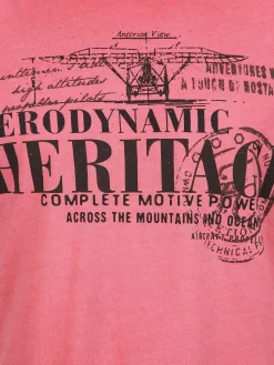 Herren Shirt mit Frontprint