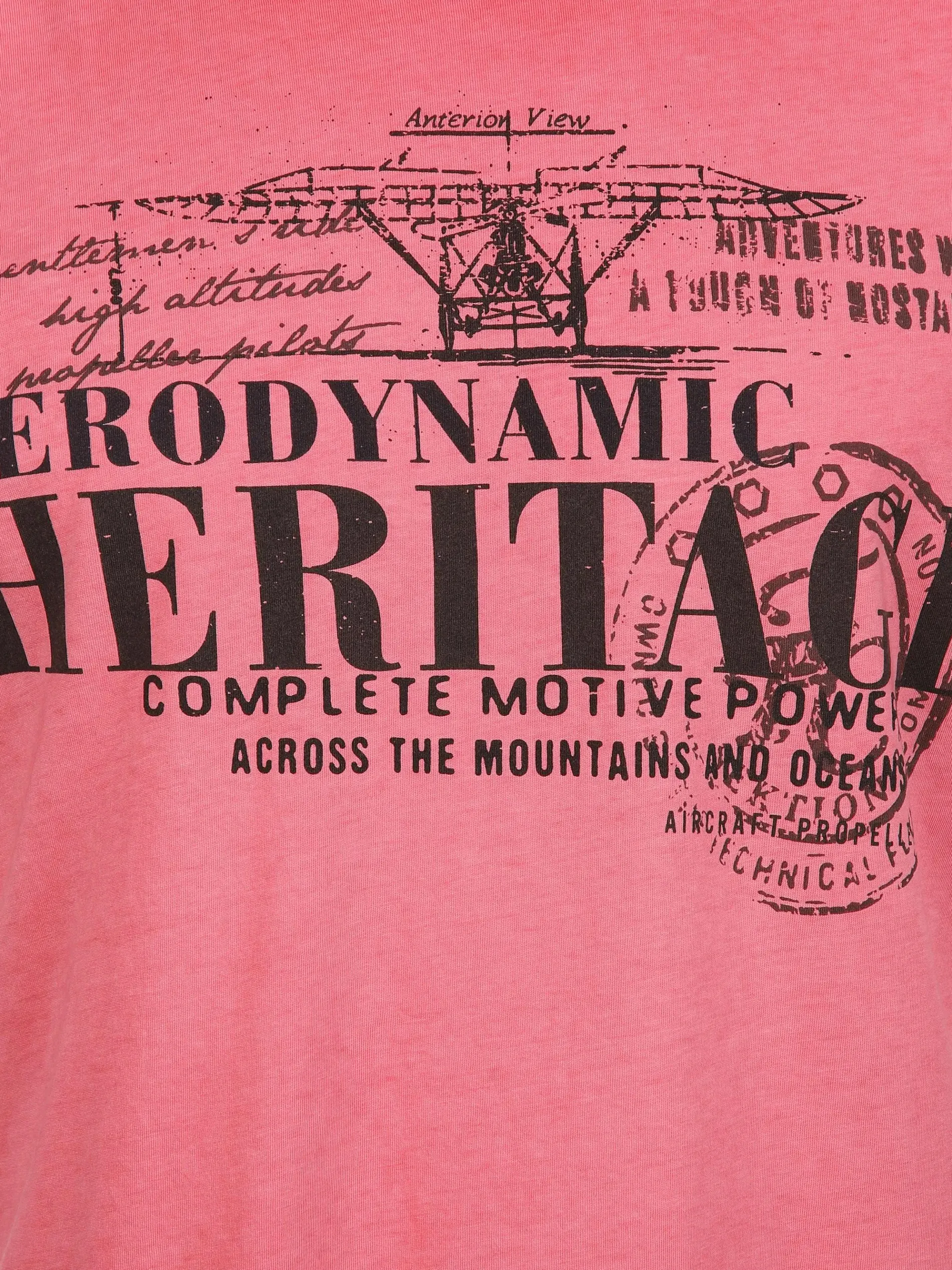 Herren Shirt mit Frontprint