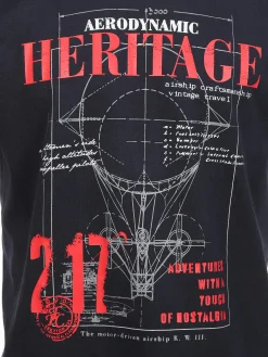 Herren Shirt mit Frontprint