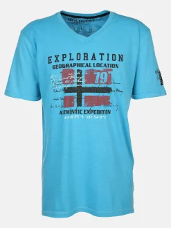 Herren Shirt mit Frontprint