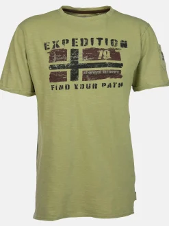 Herren Shirt mit Frontprint