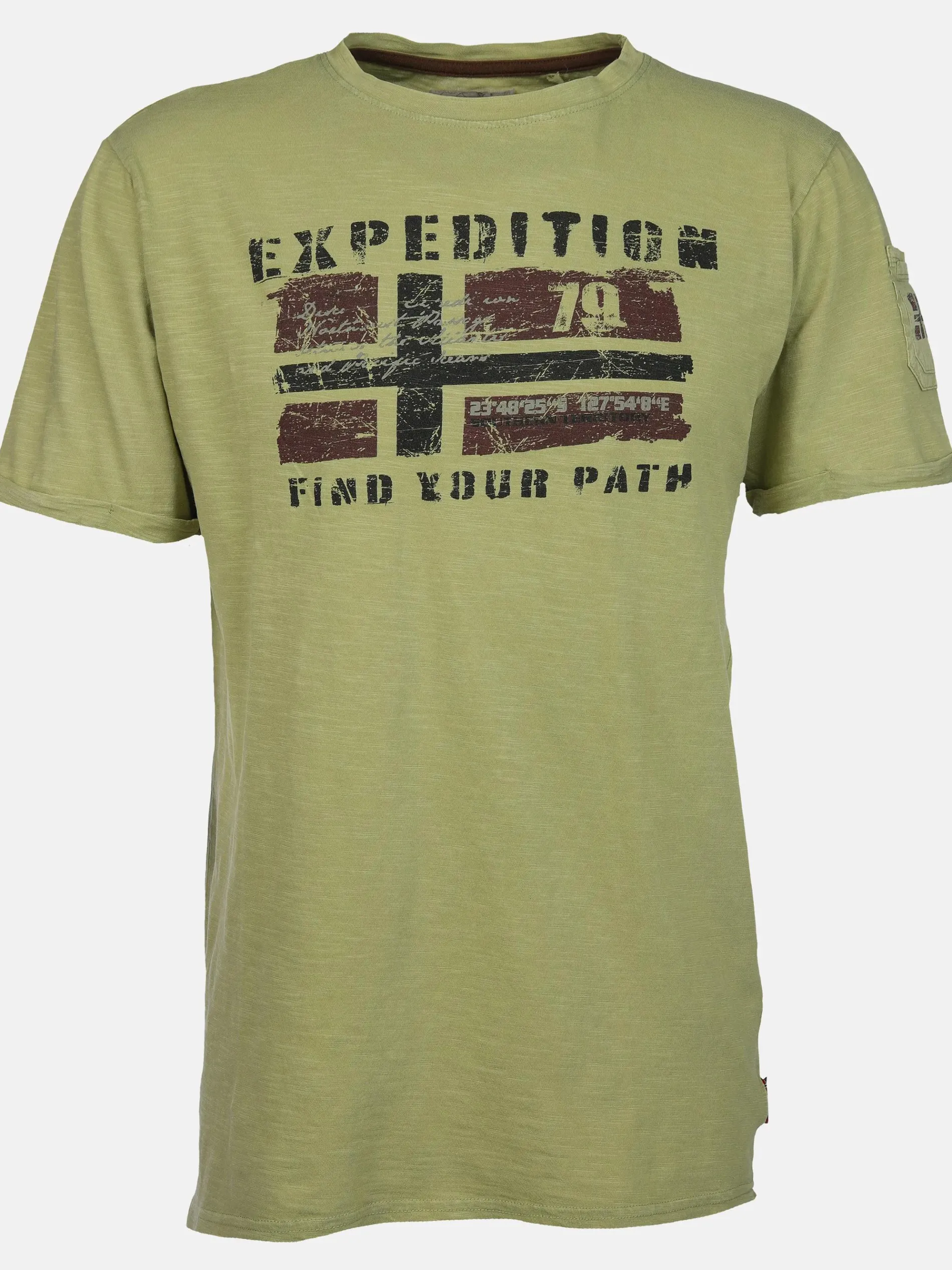 Herren Shirt mit Frontprint