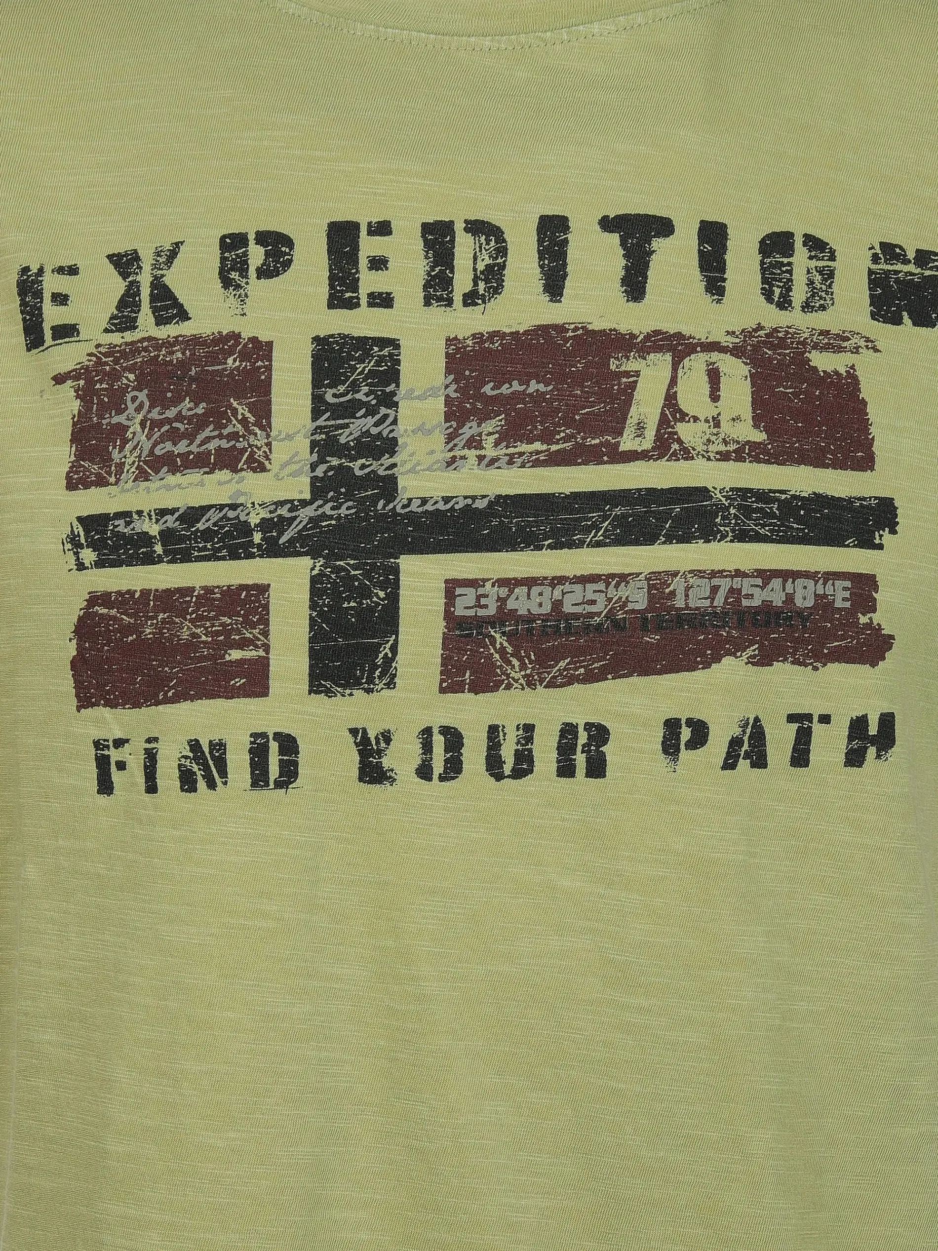 Herren Shirt mit Frontprint