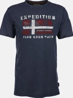 Herren Shirt mit Frontprint