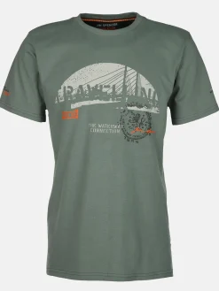 Herren Shirt mit Frontprint