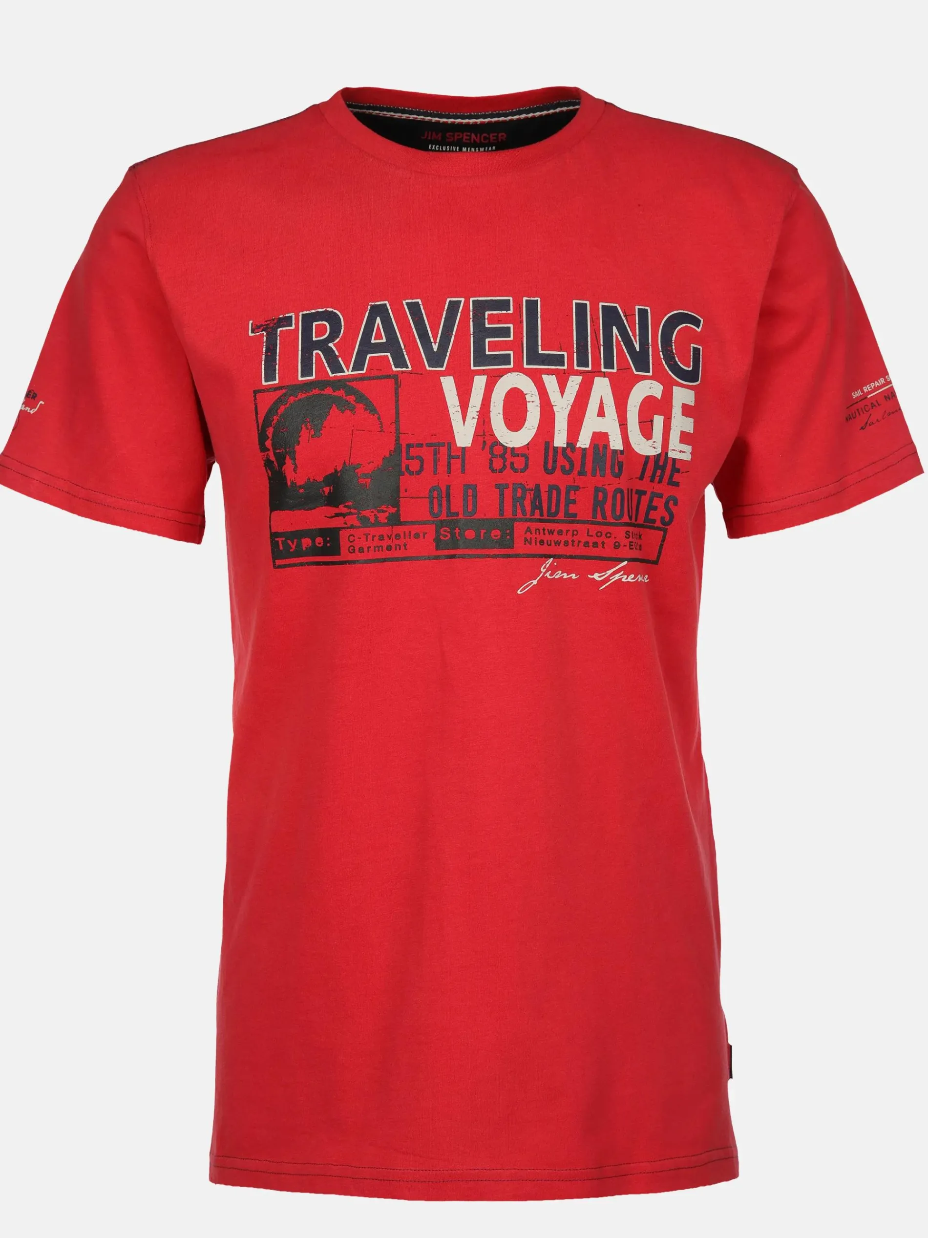 Herren Shirt mit Frontprint