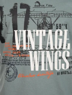 Herren Shirt mit Frontprint