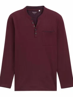 Herren Shirt mit Serafinoausschnitt