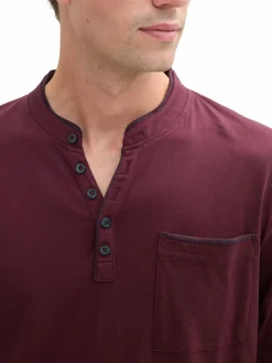 Herren Shirt mit Serafinoausschnitt