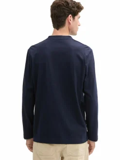 Herren Shirt mit Serafinoausschnitt