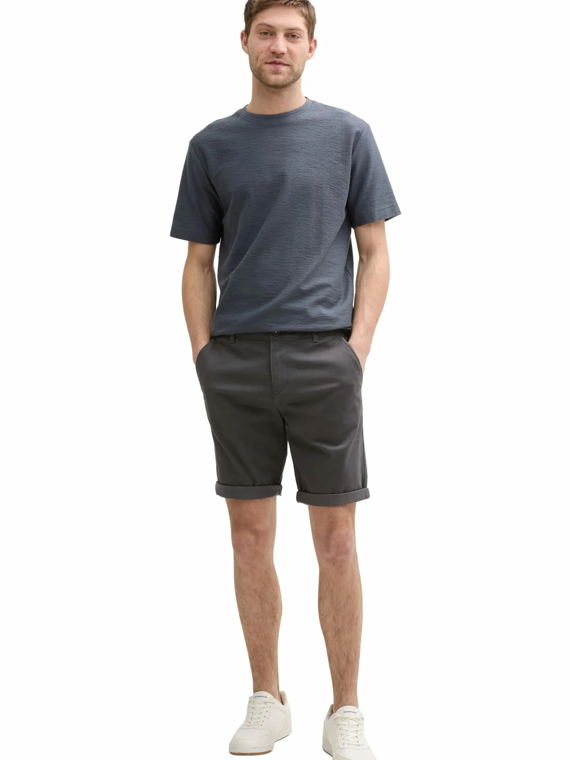 Herren Slim Fit Chino Shorts