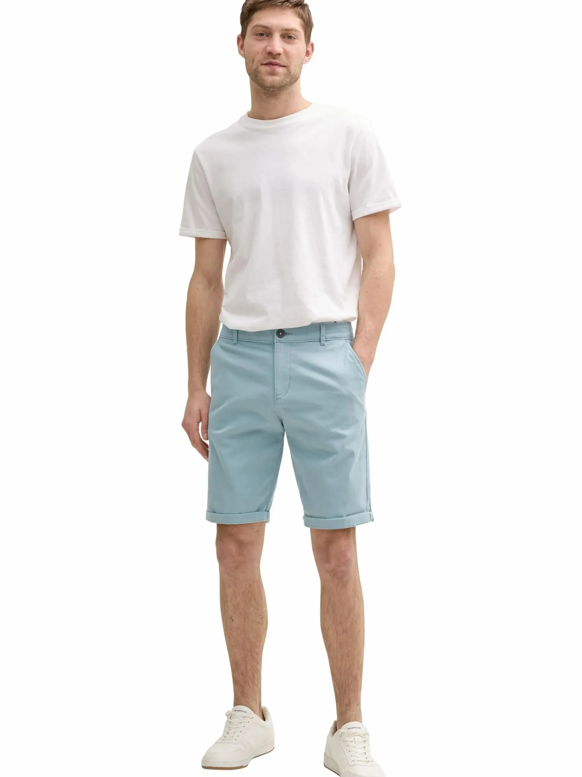 Herren Slim Fit Chino Shorts