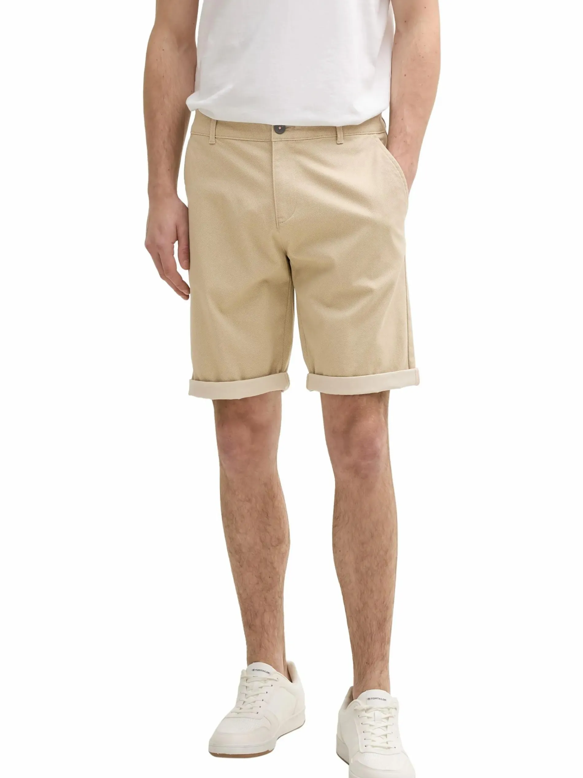 Herren Slim Fit Chino Shorts