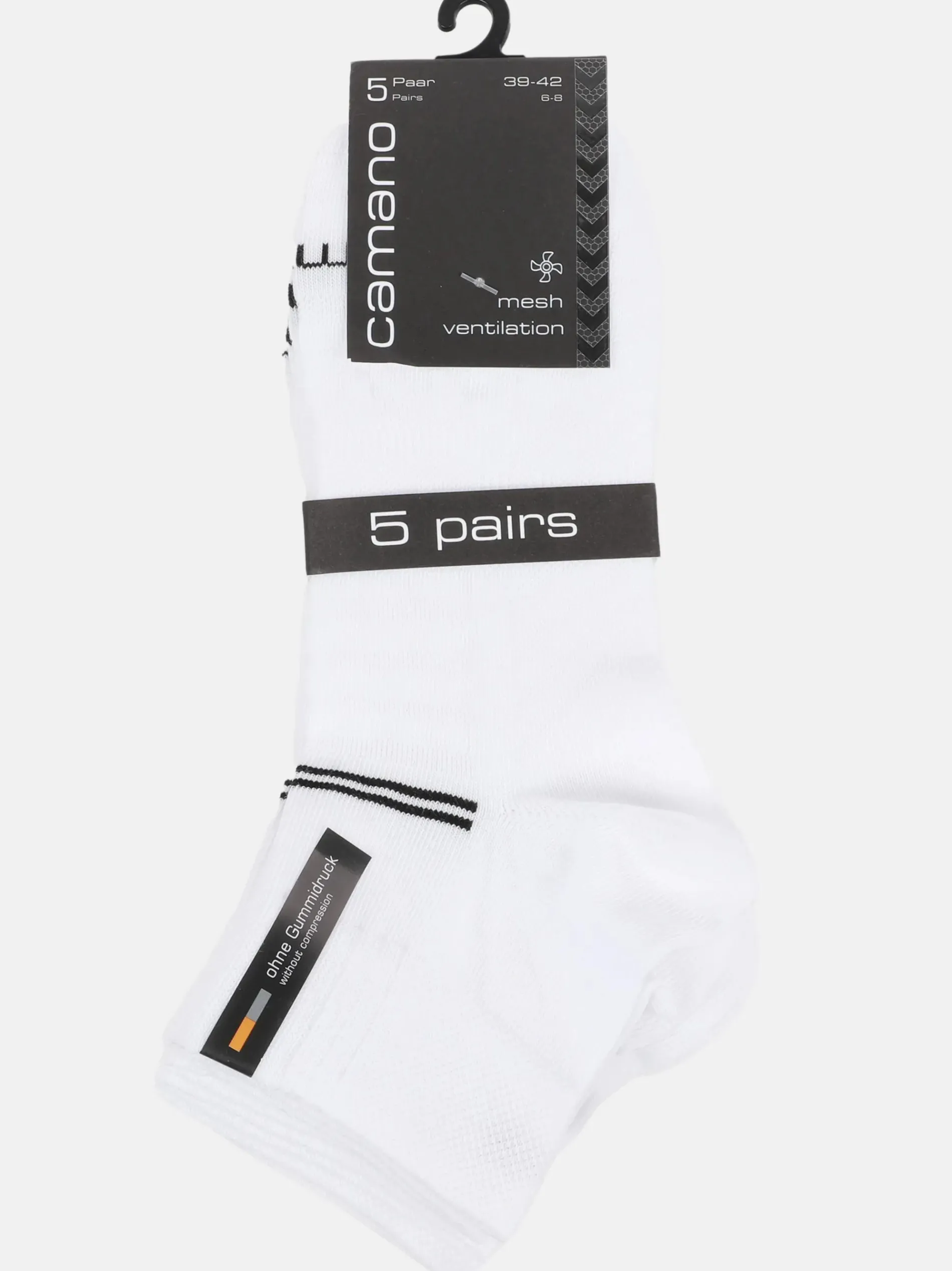 Herren Sneakersocken im 5er Pack