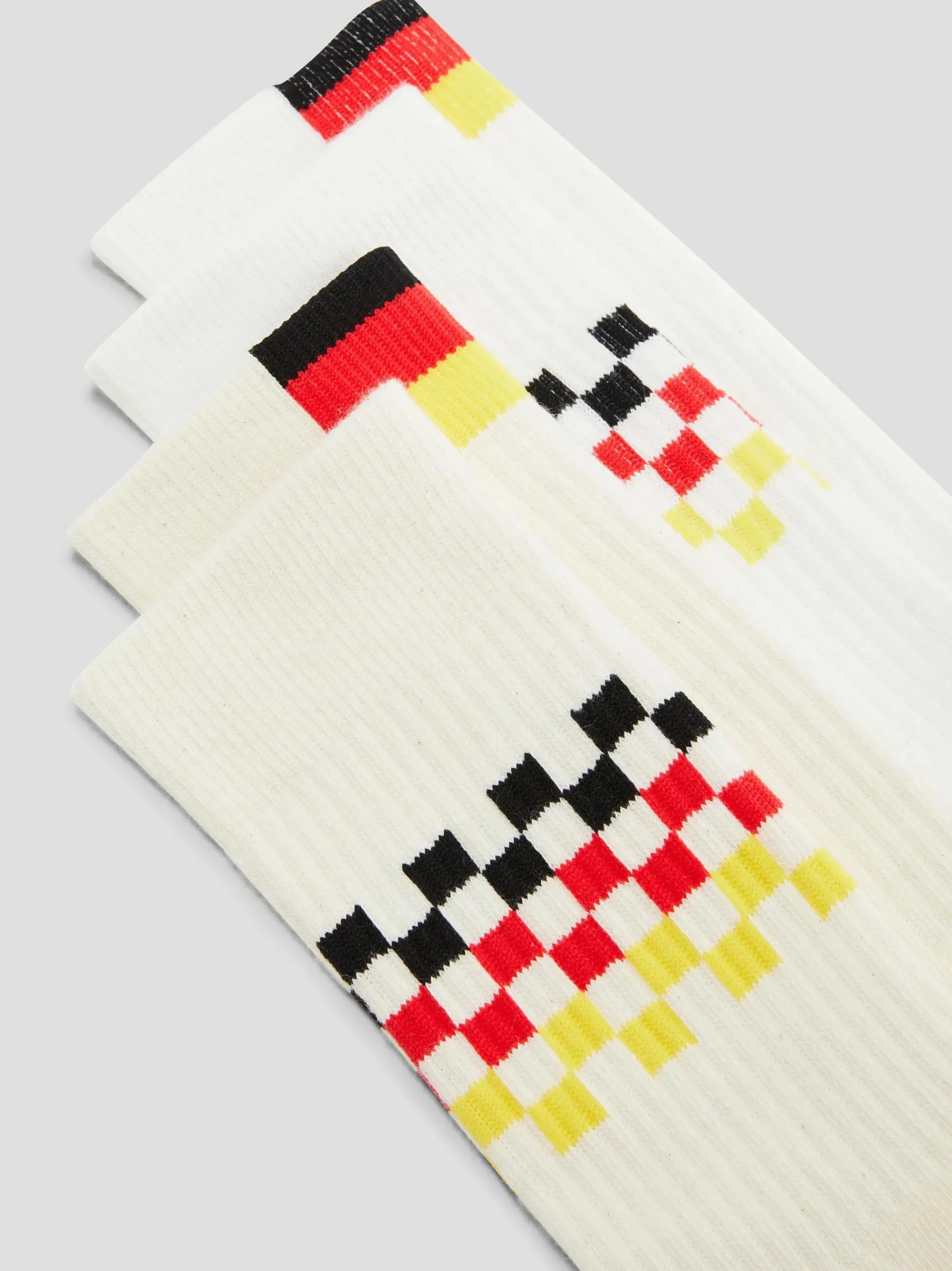 Herren Socken mit Deutschland-Print im 2er-Pack