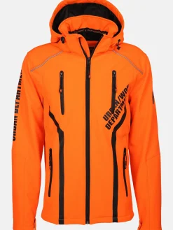 Herren Softshelljacke mit vielen Details