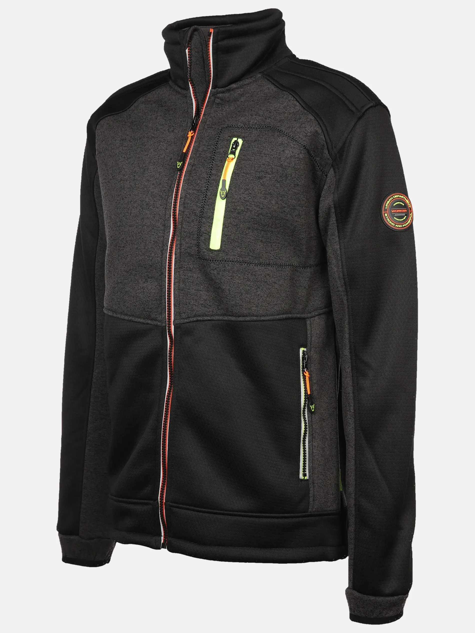 Herren Softshelljacke mit vielen Details