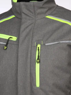 Herren Softshelljacke mit vielen Details