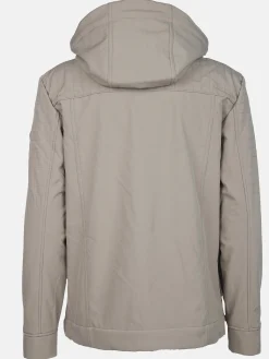 Herren Softshelljacke mit Kapuze