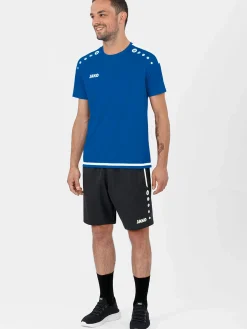 Herren Sporthose mit Print und Seitenstreifen