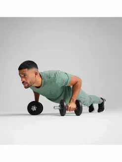 Herren Sportshirt mit Logo-Print