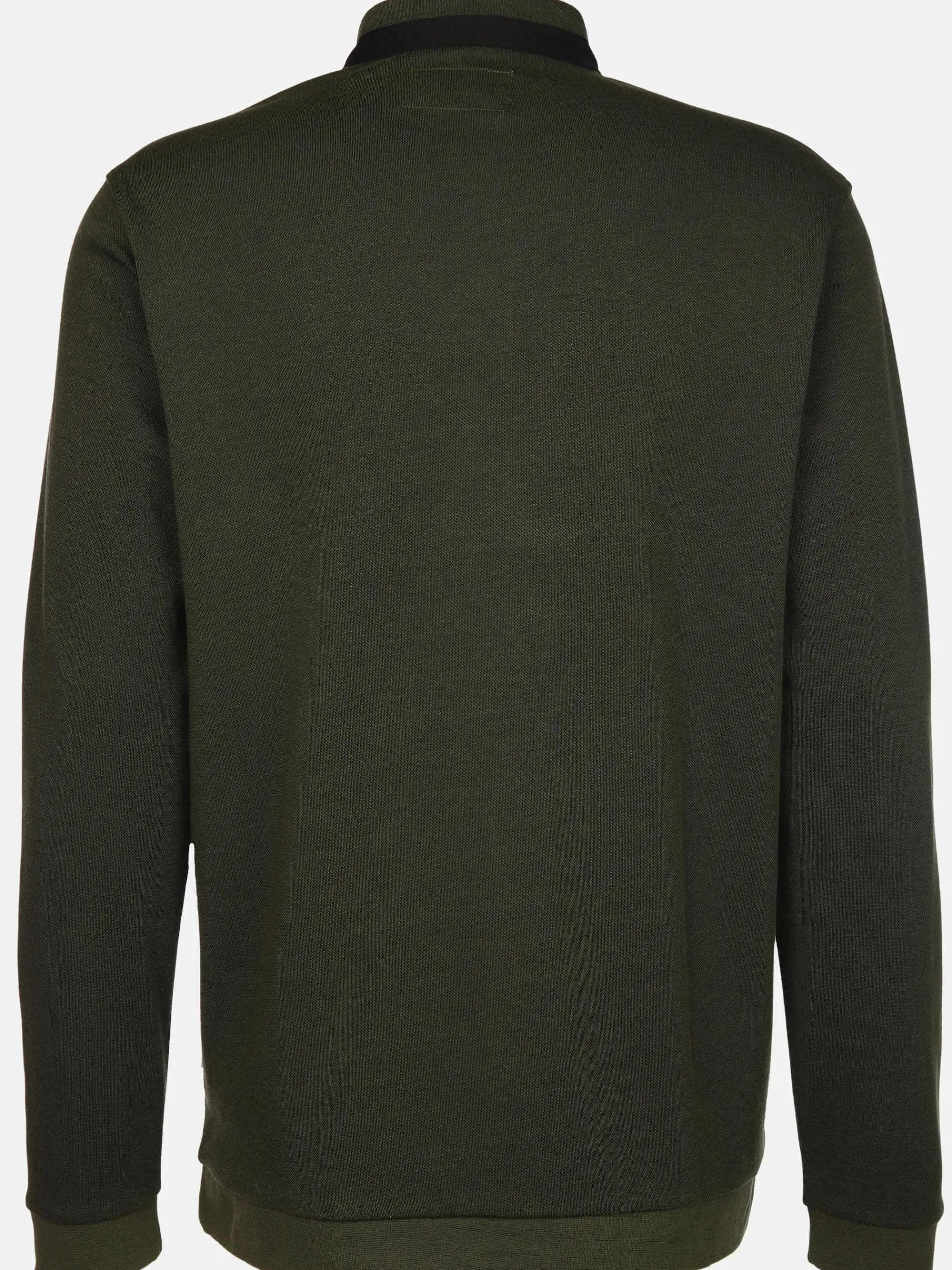 Herren Stehkragenshirt mit Knopfleiste