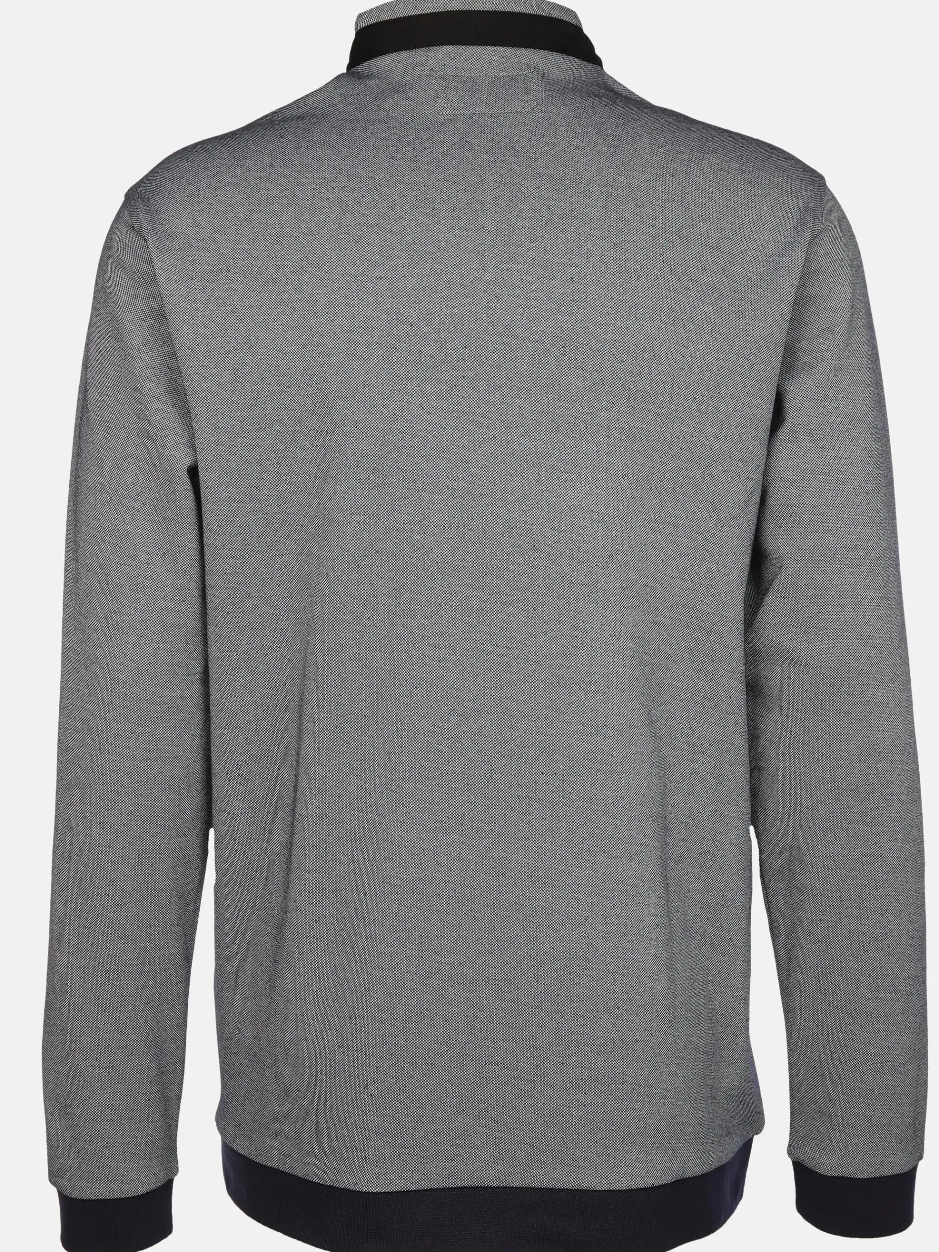 Herren Stehkragenshirt mit Knopfleiste