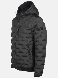 Herren Steppblouson mit Kapuze