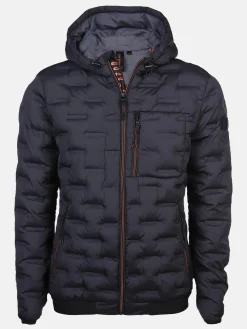 Herren Steppblouson mit Kapuze