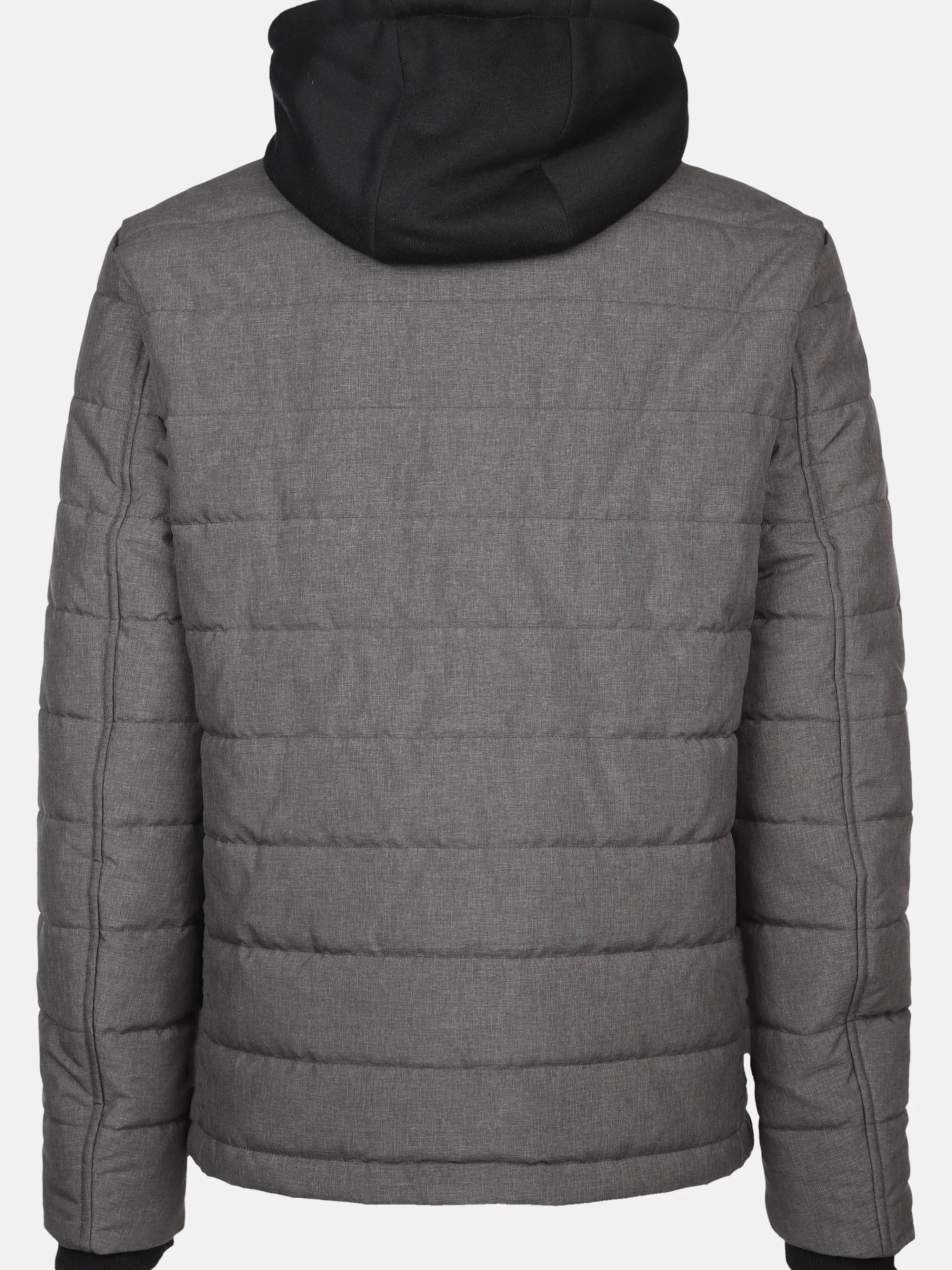 Herren Steppjacke mit abnehmbarer Kapuze